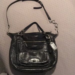 COACH **exclusive** Blue shimmer bag